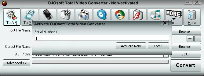 ::"[serial number]OJOsoft Total Video Converter"::