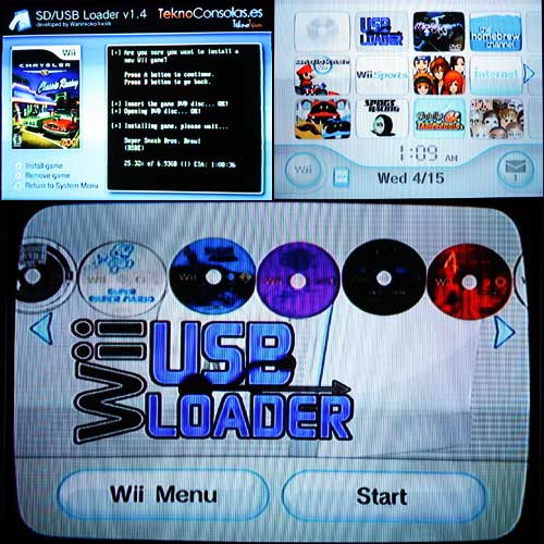 which slot for usb loader for wii