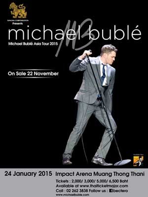 michael buble tour 2015