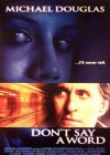 Don't Say a Word poster