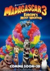 Madagascar 3: Europe's Most Wanted poster