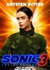 Sonic the Hedgehog 3 poster