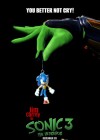 Sonic the Hedgehog 3 poster